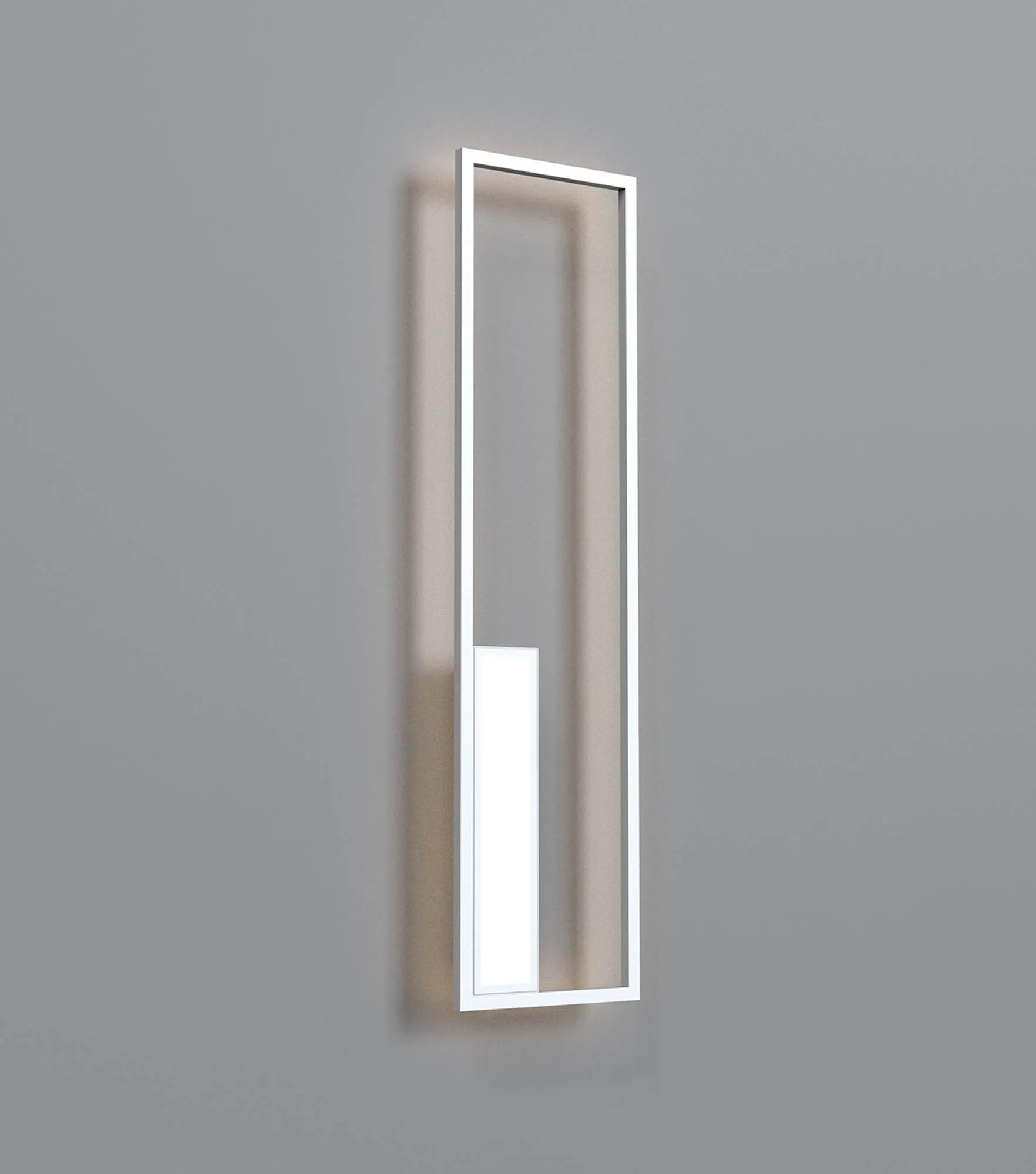 Boutique White Wall Lights Mantra Flush Wall Lights